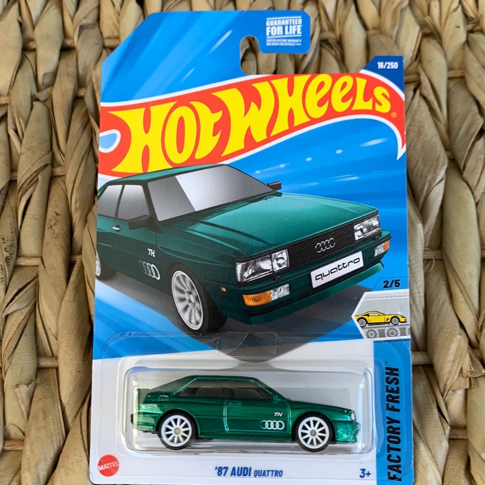 87 Audi Quattro 2025 Super Treasure Hunt Hot Wheels Case A HotWheels STH Car New